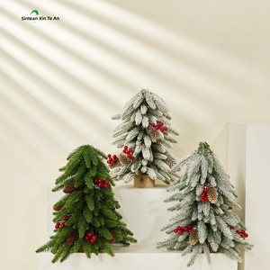 <span class=keywords><strong>Mini</strong></span> <span class=keywords><strong>sapin</strong></span> de Noël Xintean, design inversé, <span class=keywords><strong>sapin</strong></span> <span class=keywords><strong>artificiel</strong></span> Nordmann, 40 cm, petit arbre décoratif de bureau, transfrontalier pour PE - Product Image 3
