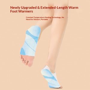 Patch chauffant jetable à l'armoise pour les pieds, auto-chauffant, compresse chaude à la vapeur, usage domestique - Product Image 2