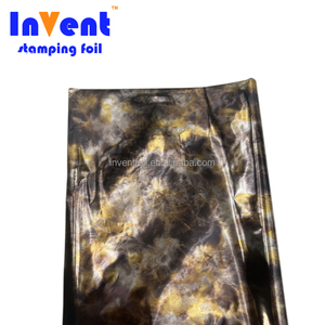 Nuevo diseño, pintura de grafiti, patrón de pintura, interruptor de color, película holográfica de transferencia de calor, lámina de estampado en caliente para telas textiles - Product Image 6
