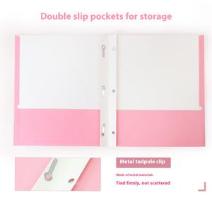 Classeur <span class=keywords><strong>papier</strong></span> américain A4 multicolore avec 3 dents Nouveau produit de Offre Spéciale transfrontalier pour le stockage de la classification pour le dépôt <span class=keywords><strong>Amazon</strong></span> - Product Image 2