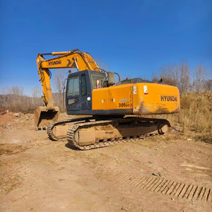 South Korea Made Earth-moving Machine Hyundai 305LC-7 <b>Tracked</b> Excavator Low Price on Sale in Shanghai - Product Image 1