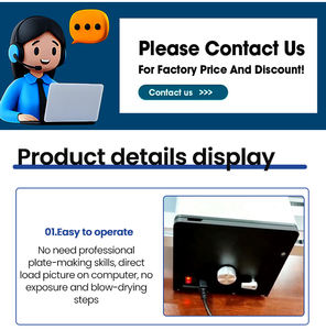 Impresora <span class=keywords><strong>Digital</strong></span> de Pantalla con <span class=keywords><strong>Biblioteca</strong></span> de Plantillas Integrada A3 para Etiquetas y Patrones Comunes, Inicio Rápido - Product Image 2