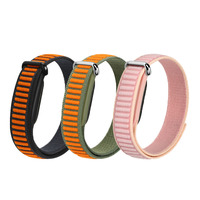 Bracelets de montre en nylon tressé à motifs ondulés OEM en gros, remplacement de bracelets de sport, accessoires pour Fitbit Air