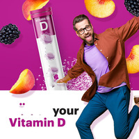 Comprimés effervescents de vitamine D directs d'usine Suppléments OEM pour adultes et adolescents Pas pour les femmes enceintes et les enfants