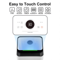 Déshumidificateur d'air intelligent Tuya portable et mobile MC10-5080 10L/12L/jour avec Wi-Fi