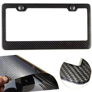 Factory Direct Sales Car Accessories 2026 Carbon Fiber <b>License</b> Plate <b>Frame</b> for USA - Product Image 2