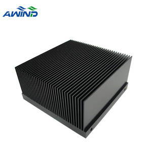 Disipador de calor de aleta de unión, disipador de calor radial de aluminio, punto de radiador anodizado para luz - Product Image 4