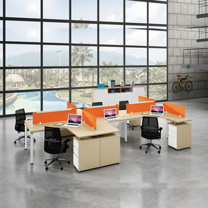 À la mode Mobilier De Bureau Moderne Gestionnaire L Forme Bureau Bureaux - Product Image 5