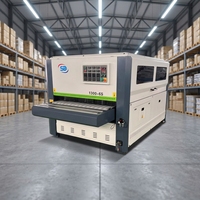 Machine à polir le bois automatique DLL Factory Direct, polisseuse stable pour le travail du bois, le ponçage et le polissage des meubles en MDF et contreplaqué
