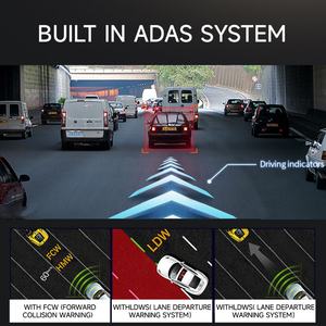 Cámara para Auto 4G de 10.26 Pulgadas con Android 10, WiFi, ADAS, DVR, GPS, Navegación, Bluetooth, FM, Monitor de Estacionamiento 24h, Espejo Retrovisor con Grabación de Video - Product Image 4