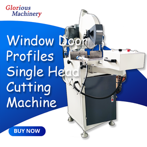 Scie à découper les profilés en aluminium, machine à découper les fenêtres et les cadres, 45 90 degrés, tête simple, scie à découper l'aluminium, scie à tête simple - Product Image 2