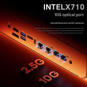 Mini PC Empresarial Aoostar WTR MAX AMD Ryzen 7 PRO 8845HS Barebone 8 Núcleos 16 Hilos DDR5 Carcasa de Servidor de Almacenamiento en Red - Product Image 5