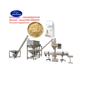 Protein Yellow Chickpeas Flour powder mixing and filling production line