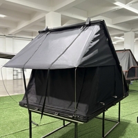 Tentes de toit rigides en aluminium pour 2-3 personnes, ouverture rapide, portables, pour toit de voiture