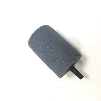 Pierre à air écologique en sable de silice bleu HAOHAI pour aquarium, 30mm*70, forme irrégulière, accessoires pour pompe à air hydroponique, boîte