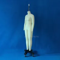 JASMINE High-End-Ganzkörper modell weibliche hängende Schaufenster puppe US-Größe S Frauen weiße Puppe mit Armen Schneider puppe