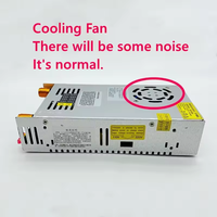 Transformateurs AC DC 220V à 5V 12V 24V Alimentation à découpage Réglable 36V 48V 60V 80V 120V 160V 220V 480W Affichage numérique