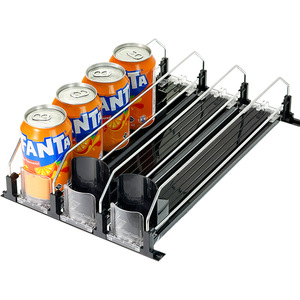 Giá để đồ uống tự động đẩy, kệ trưng bày nước giải khát, tủ lạnh, giá để đồ uống, thiết bị sắp xếp đồ uống trong tủ lạnh, siêu thị bán buôn, kho hàng - Product Image 6