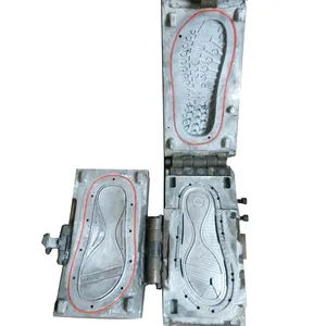 Factory Professional Production Single Color Pu Mould Compression Shoe Sole Mold