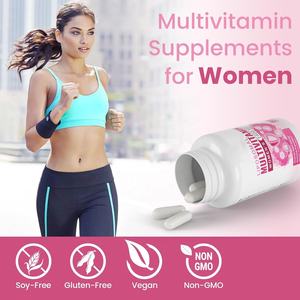 Oem תוספת אישית יצרן פרטי תווית תזונה multitamin מינרלים רב ויטמינים עבור נשים - Product Image 5