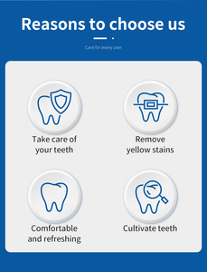 Kit de blanchiment des dents aux ingrédients naturels <span class=keywords><strong>pour</strong></span> soins quotidiens, effet blanchissant exceptionnel <span class=keywords><strong>pour</strong></span> les consommateurs de thé/café, protège efficacement les gencives - Product Image 5