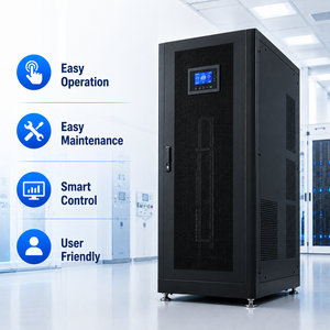 เครื่องสำรองไฟออนไลน์แบบสามเฟส 120kVA ความถี่ต่ำ ใช้แบตเตอรี่ตะกั่วกรด สำหรับระบบสำรองไฟฟ้าในอุตสาหกรรม การแพทย์ และศูนย์ข้อมูล - Product Image 5