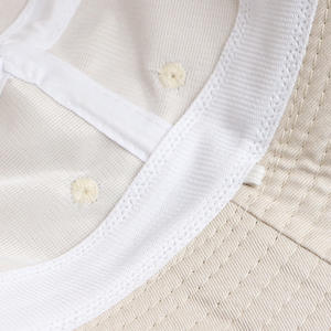 Sombrero de Pescador de Algodón de Color Sólido Personalizado para Hombre, Sombrero de Protección Solar de una Sola Cara, Sombrero Casual de Verano con Opción de Impresión de Logotipo - Product Image 6