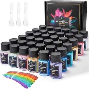 OEM ODM Jar Packing Pearlescent Pigment Mica Powder for <strong>Paint</strong>, Dye, Soap Making, Nail Polish, Epoxy Resin, <strong>Candle</strong> - Product Image 2
