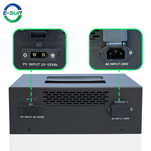 ESun 6.4V 1kW Système Solaire Domestique Tout-en-un avec Batterie au Lithium 2kWh et Conception Empilable Hybride Al-1KW pour un Assemblage Facile et - Product Image 6