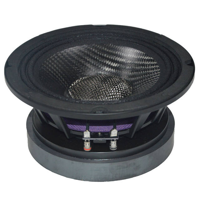 650-049 Newly Version 6.5 Inch Full Range Speaker 400W Max 2 Inch Coil Carbon Cone Professional Audio PA Speaker for Home Audio