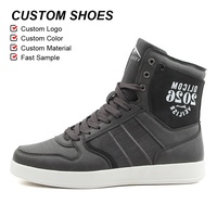 Chaussures de basketball montantes personnalisées pour hommes OLICOM, en cuir de vachette et daim synthétique, baskets décontractées légères, chaussures de sport personnalisées pour hommes