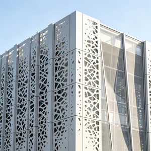 Décoration architecturale en métal, placage d'aluminium sculpté sur mesure - Product Image 1