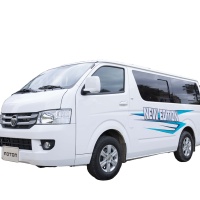 Nouveau véhicule utilitaire électrique en promotion FOTON Toano MINI BUS 4*2 C2, fourgonnette de passagers, grand espace, bus électrique, bus cargo, bus de luxe