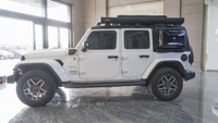 YUHANG PORTE-TOIT DE VOITURE DE HAUTE QUALITÉ PLATE-FORME DE TOIT ÉCHELLE LATÉRALE BOÎTE DE TRANSPORT LATÉRALE EXPANSION POUR JEEP Wrangler JK/JL