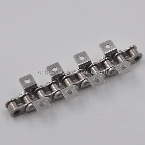 60SS Stainless Steel Roller Chain with K1 Attachment