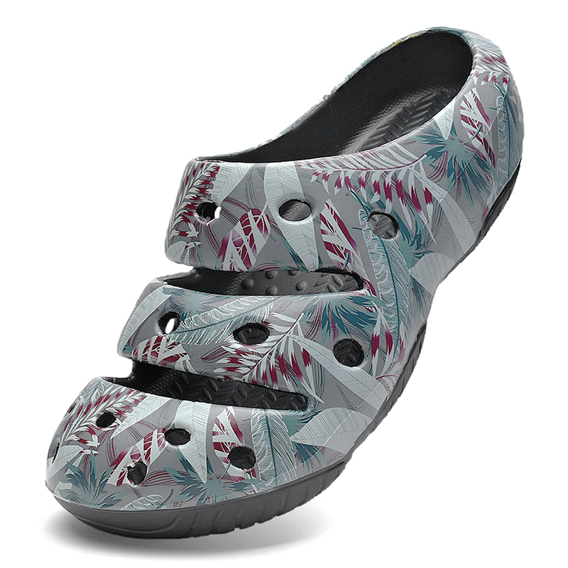 2021 Custom New Unisex Summer Sandals Men Flat Slide Shoes Women Slip On Eva Yeezy Indoor Fish Mouth Beach Ladies Slippers