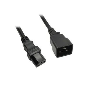 Computer Power cord PDU cords C20 to C13, 14AWG 3FT