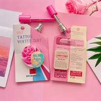 Sachet personnalisé 4g de mascara et de brillant à lèvres, sachet d'échantillon de crème BB, pochette de bec de buse en aluminium cosmétique