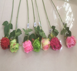 <span class=keywords><strong>2023</strong></span> maison mariage unique fleur longue tige vraie touche soie Roses roses artificielles réaliste fleur Roses noël fête des pères - Product Image 2