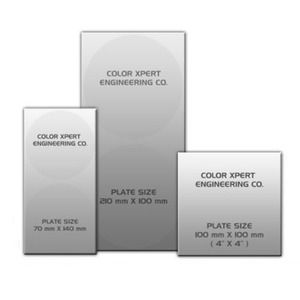 Placa de acero Cliche para <span class=keywords><strong>Tampoprint</strong></span> - Product Image 1