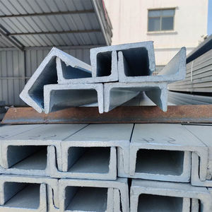 Harga Murah jual panas Q235 baja struktural Saluran U galvanis mendukung saluran ASTM standar dengan layanan pemotongan pukulan - Product Image 3