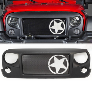 Wranglers JK Avenger Grille Modificado com ABS Avenger Front Grille - Product Image 5