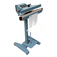 Machine de scellage thermique semi-automatique électrique avec pédale CE, pour scellage de feuilles d'aluminium et emballage