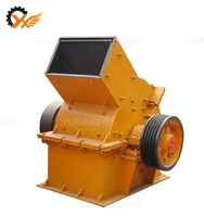 Concasseur à marteaux portable pour le broyage de roches PC200*300, mini broyeur à marteaux pour minerai d'or, capacité maximale de 40t/h