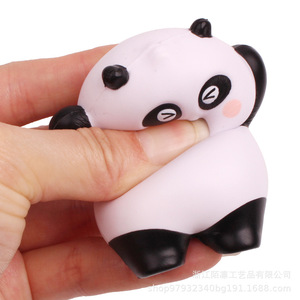 Panda Shape EVA <b>Squishy</b> Toy For Stress Relief And Kids Playtime - Product Image 1
