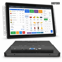 Monitor de Pantalla Táctil de 7/10.1/13.3/15.6/21.5 Pulgadas, Sistema de Monitoreo Táctil Capacitivo Integrado para Pacientes Médicos