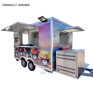 2025 Food Pizza Truck Sale Europe Concession Trailer With Toilet Fried Foodtruck For Switzerland - Product Image 2