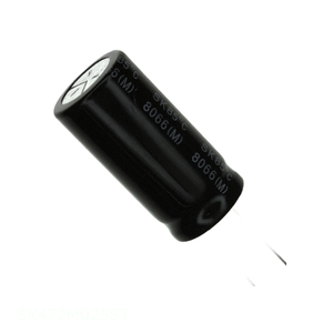Condensador de Aluminio de 4700 uF, 20%, 25V, Radial, de Orificio Pasante, Canal del Fabricante SK472M025ST - Product Image 1