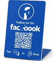 Carte NFC YIN SHOU pour avis Google avec mini-étiquette et design résistant à l'eau pour entreprises et contrôle d'accès