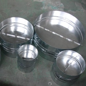 एचवीएसी वेंटिलेशन के लिए जस्ती स्टील नॉन रिटर्न बैकड्राफ्ट डैपर - Product Image 2